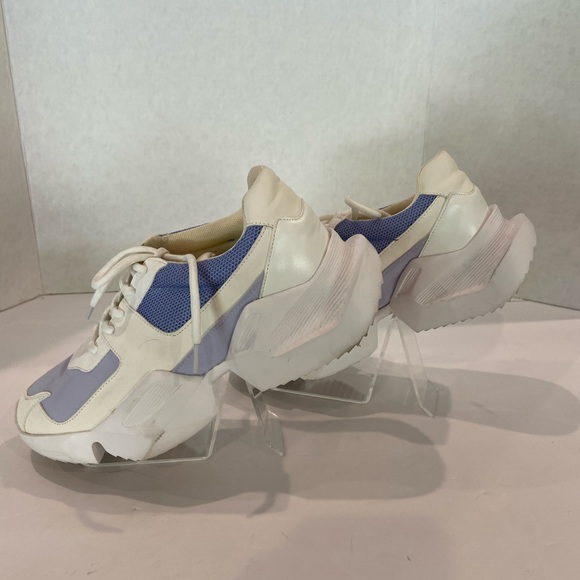 Lilac and White chunky sneakers - Picture 4 of 6